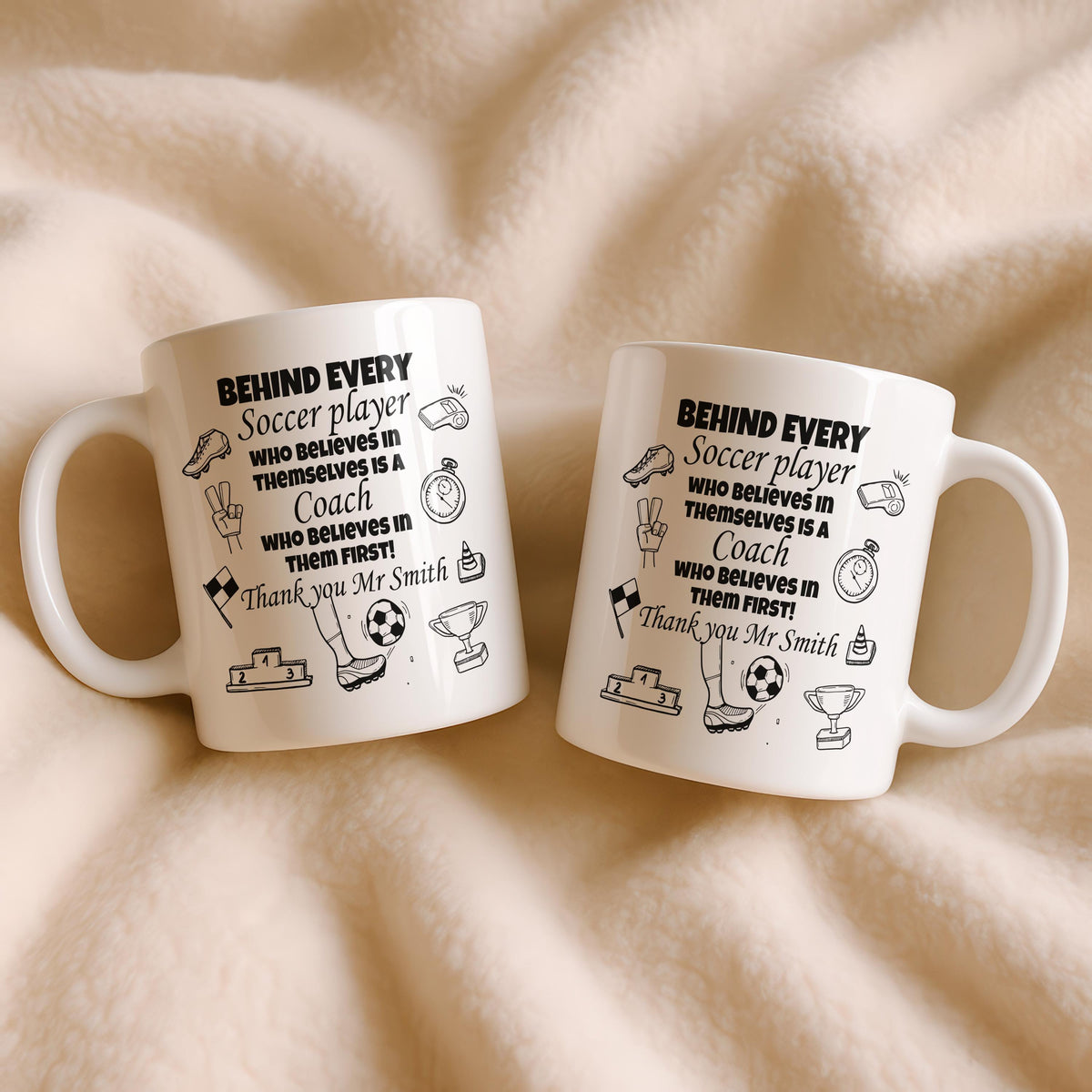 Soccer Coach Appreciation Ceramic Mug