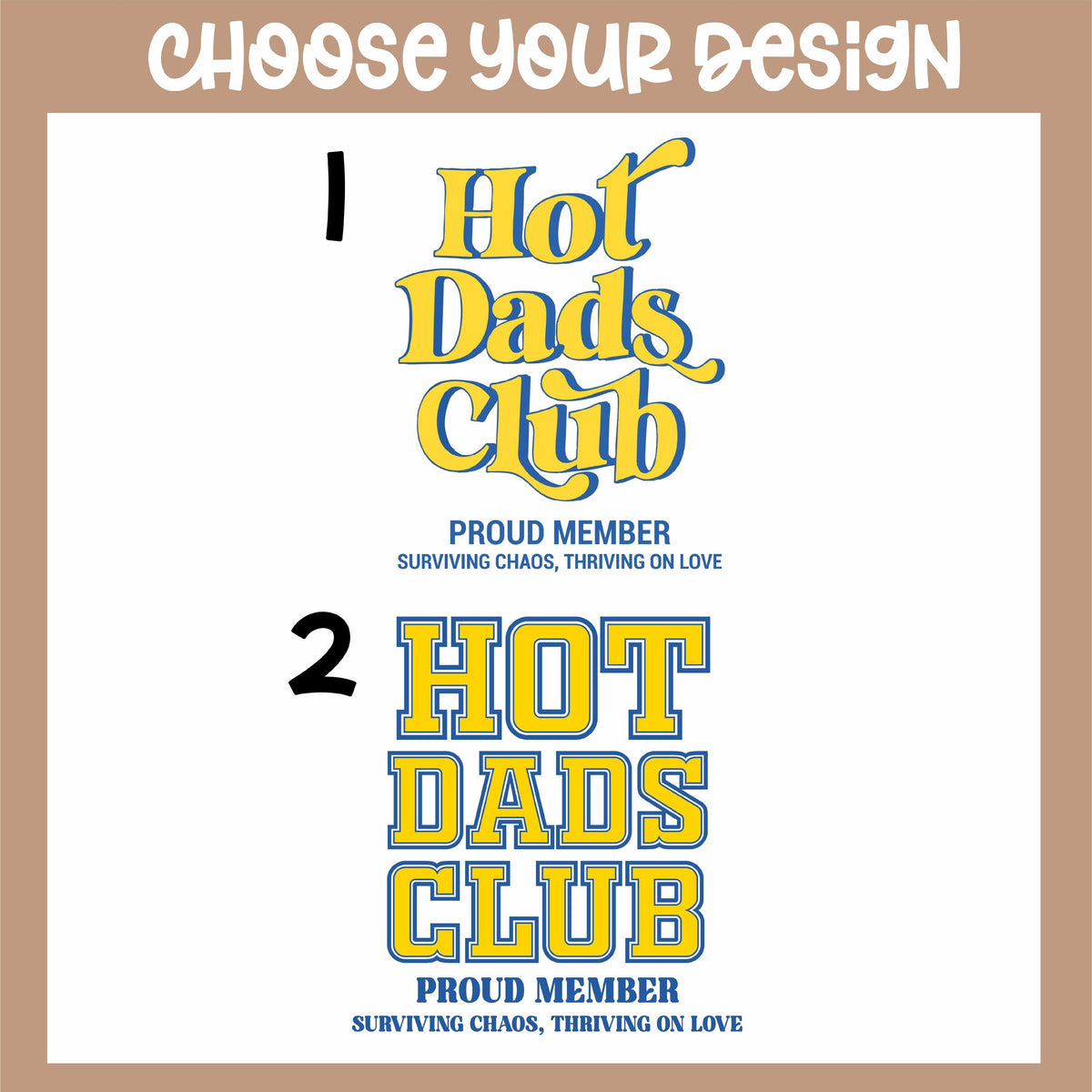 Hot Dads Club Mug, Funny Father's Day Gift, Customizable Ceramic Coffee Cup