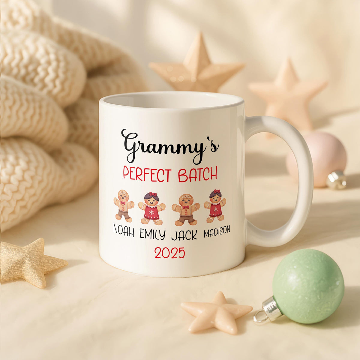 Personalized Grammy’s Perfect Batch Ceramic Mug