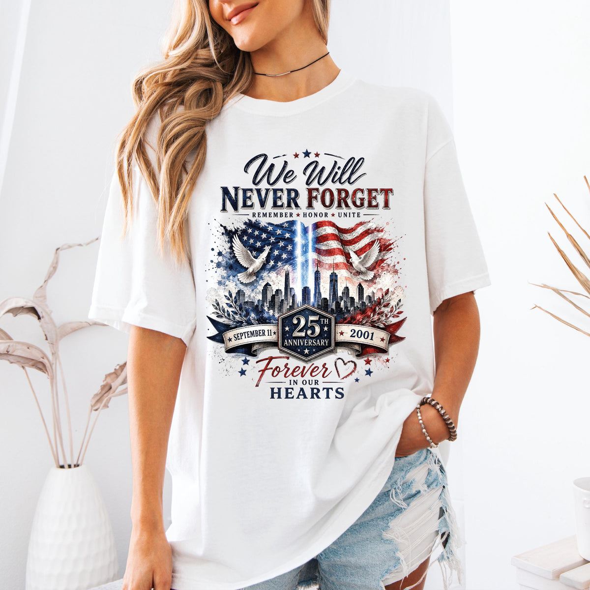 9/11 25th Anniversary Remembrance Shirt