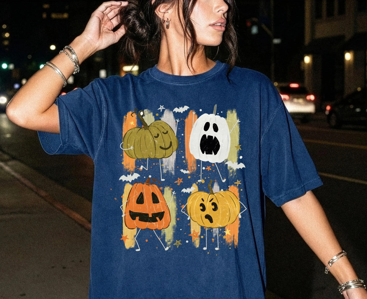 Pumpkins Comfort Colors® Shirt, Funny Spooky Season T-shirt, Halloween Gift Tee