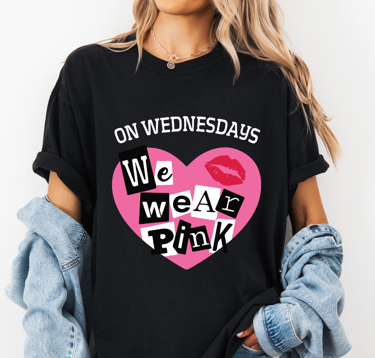 Wearing Pink Shirt, Breast Cancer Awareness Sweatshirt, Cancer Warrior Tee