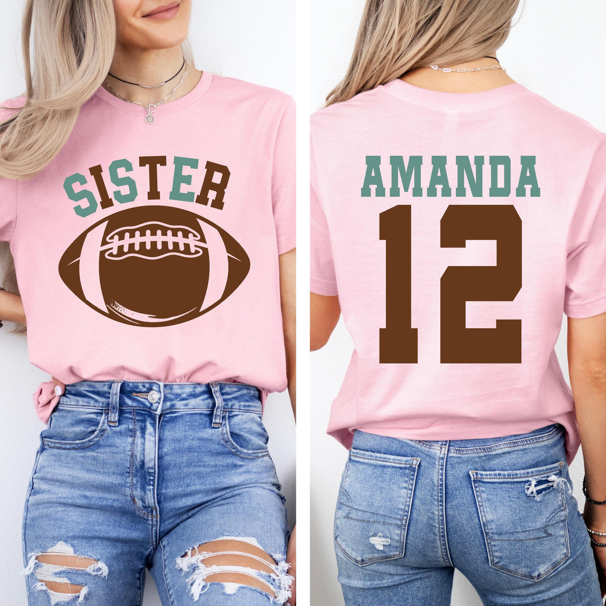Football 1st Birthday Family T-shirt, First Birthday Football Tee, Custom Football Sweatshirt, Football Name Age Birthday Hoodie
