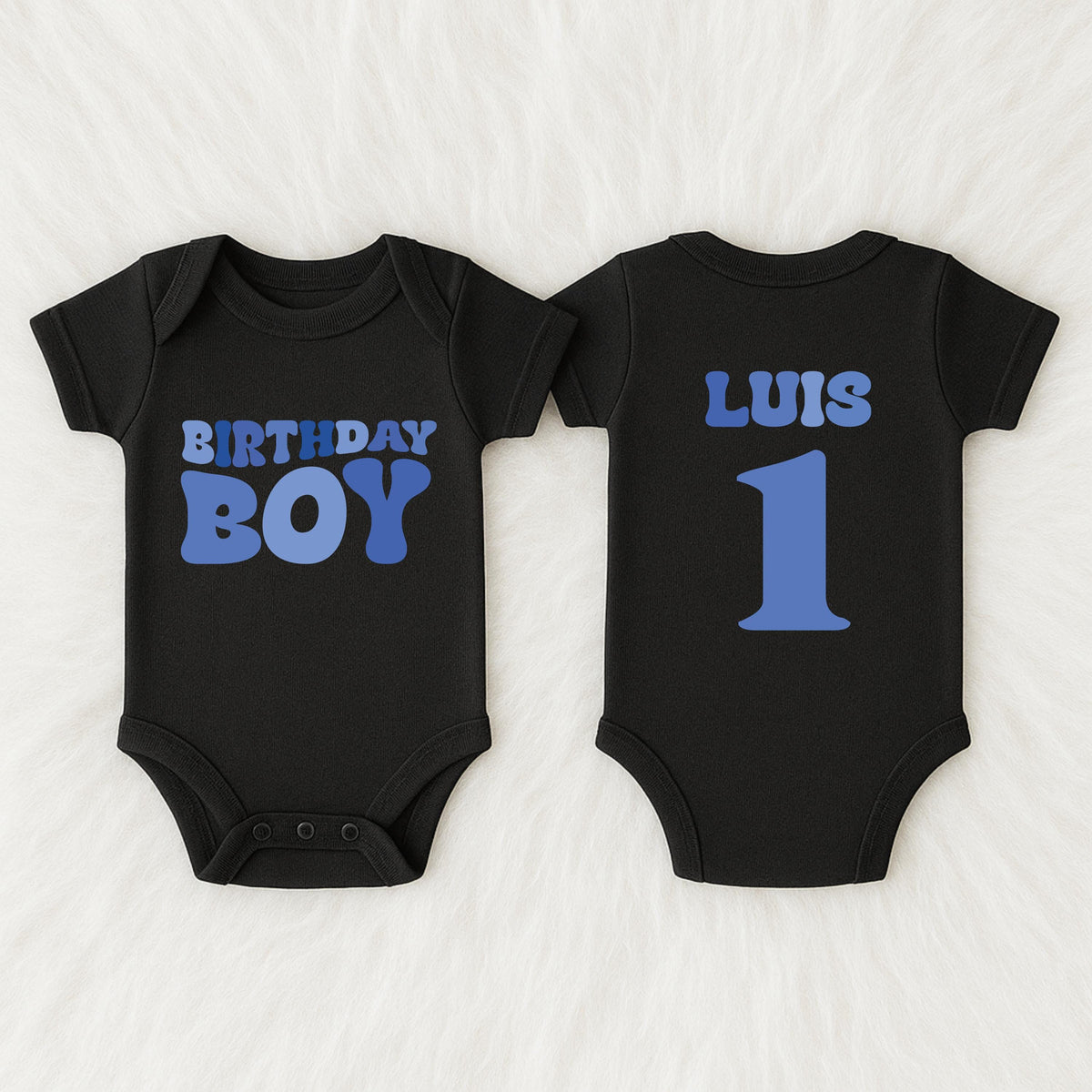 Birthday Boy T-shirt, Personalized Birthday Tee, First Birthday Party Sweatshirt, Birthday Kids Name Crewneck