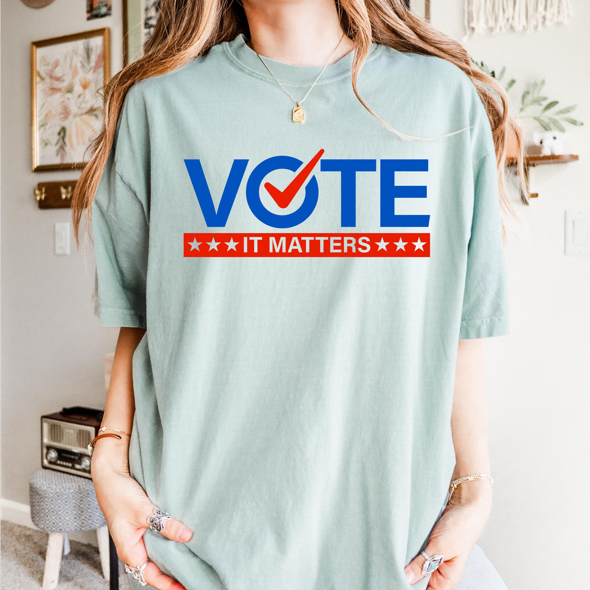 Vote It Matters Graphic Shirt