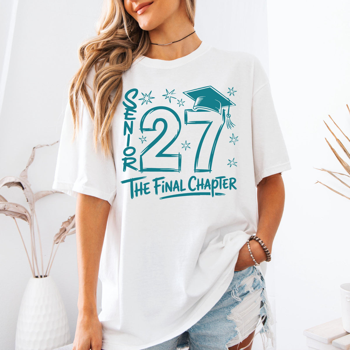 Senior 2027 Comfort Colors® Shirt, The Final Chapter Senior Tee, High School Graduation Gift