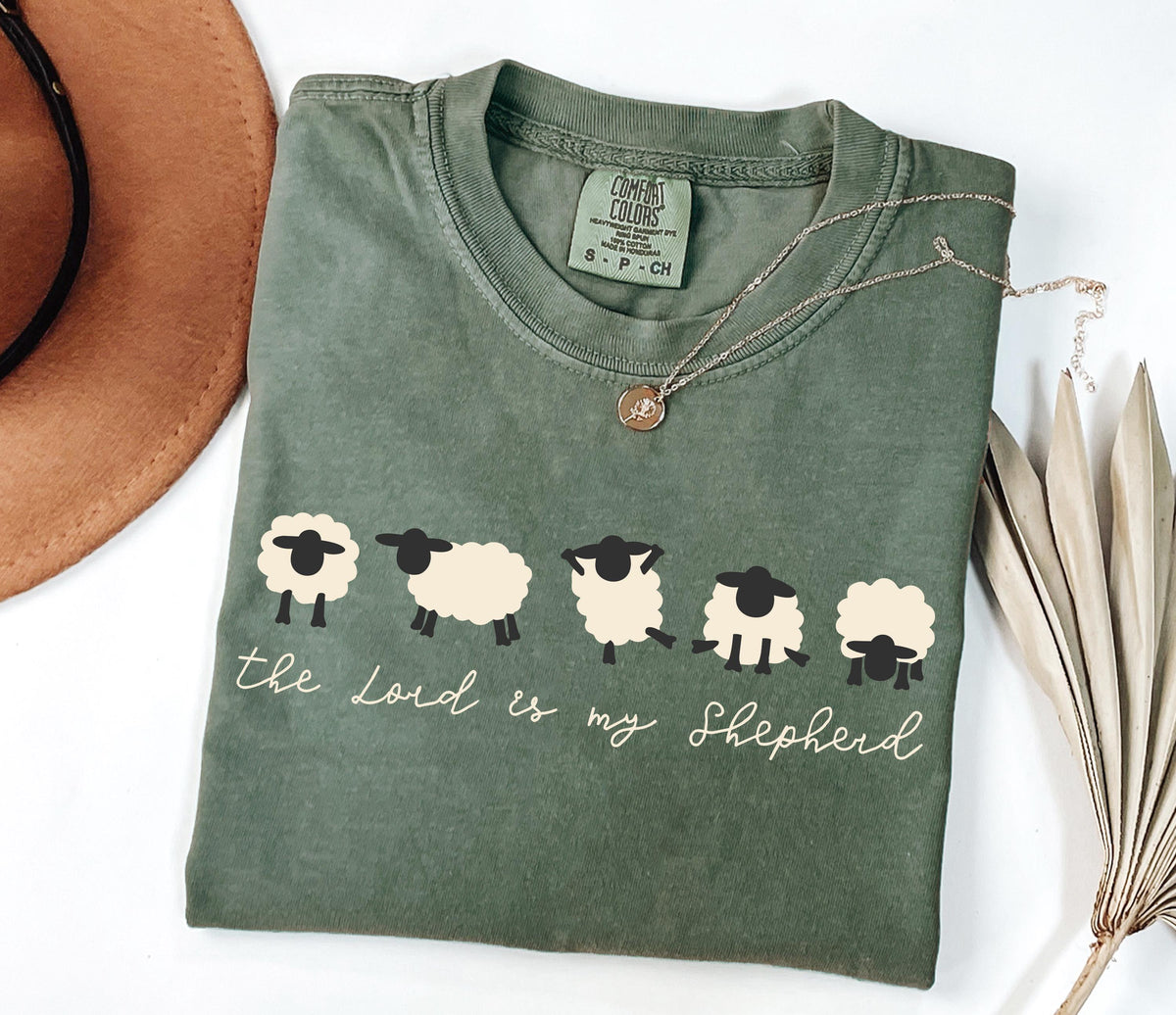 The Lord Is My Shepherd Sheep Graphic Shirt