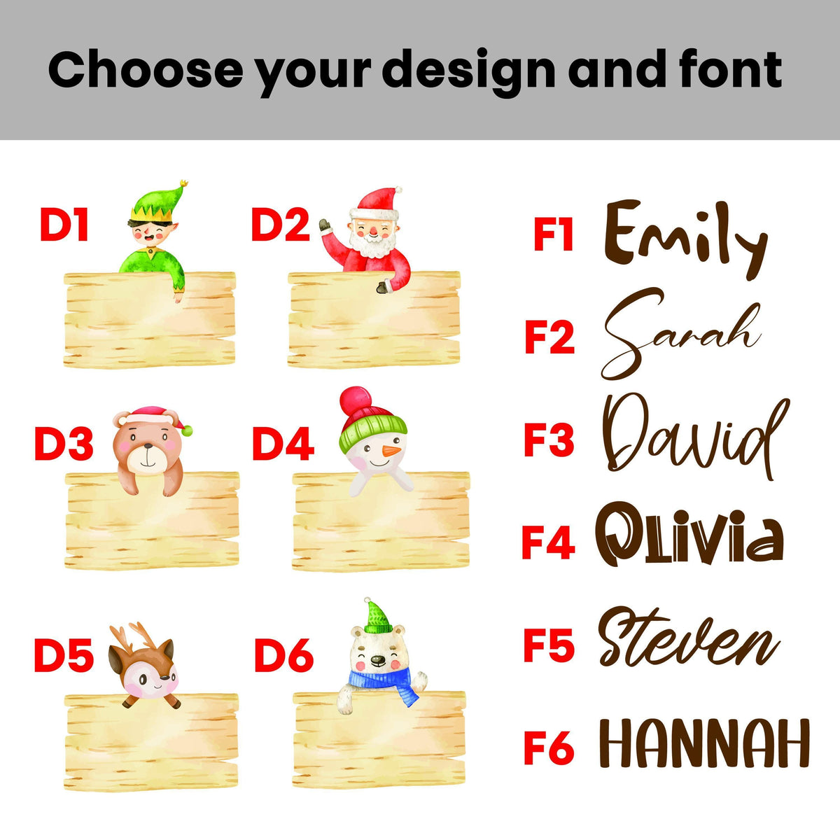 Custom Name Christmas Mug, Santa Character Coffee Cup, Personalized Ceramic Gift