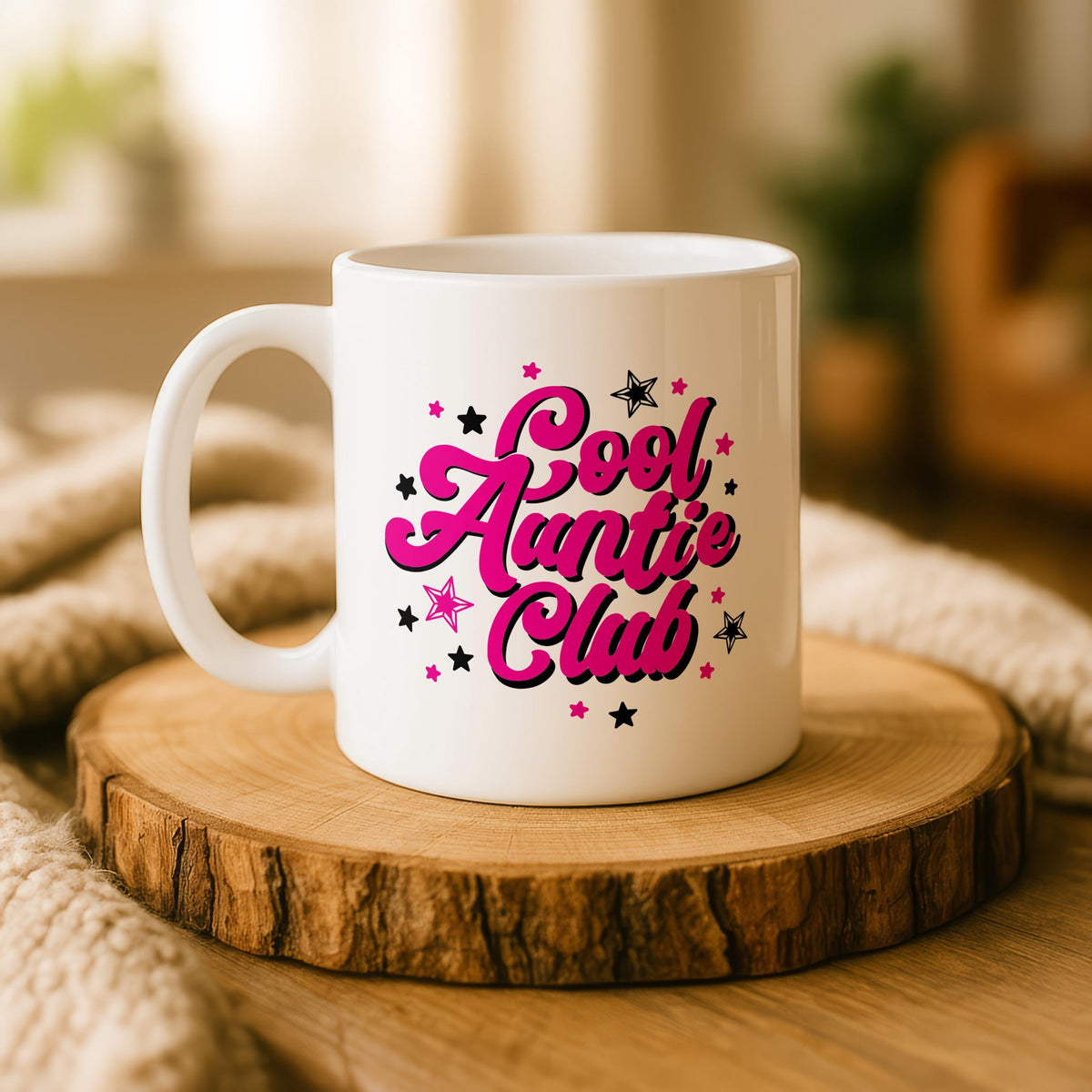 Cool Auntie Club Ceramic Mug