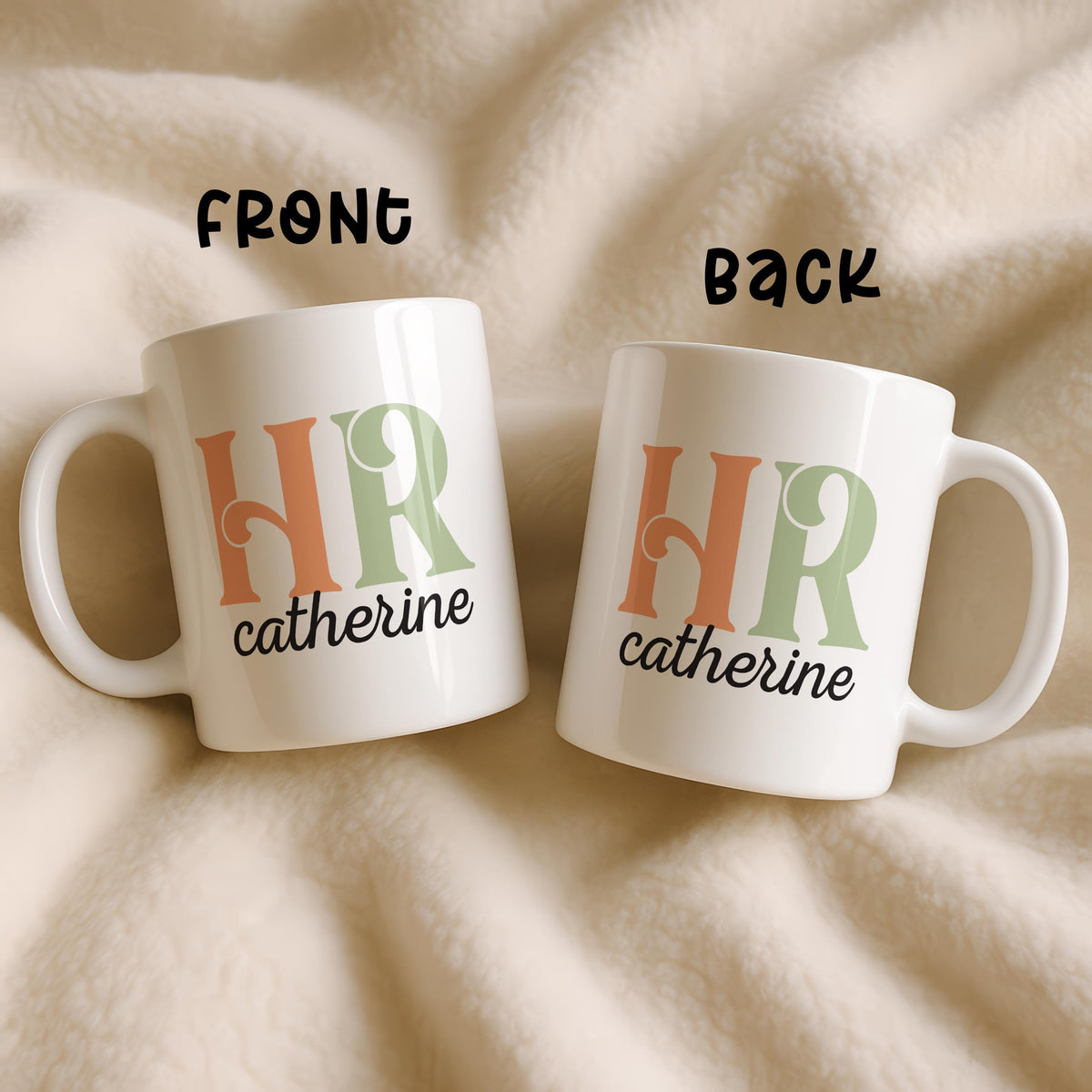 Custom HR Professional Name Mug, Ceramic Coffee Cup, Recruiter Appreciation Tea Mug