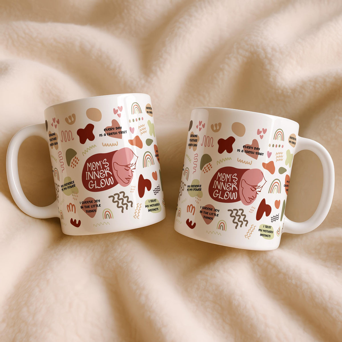 Mom’s Inner Glow Ceramic Mug