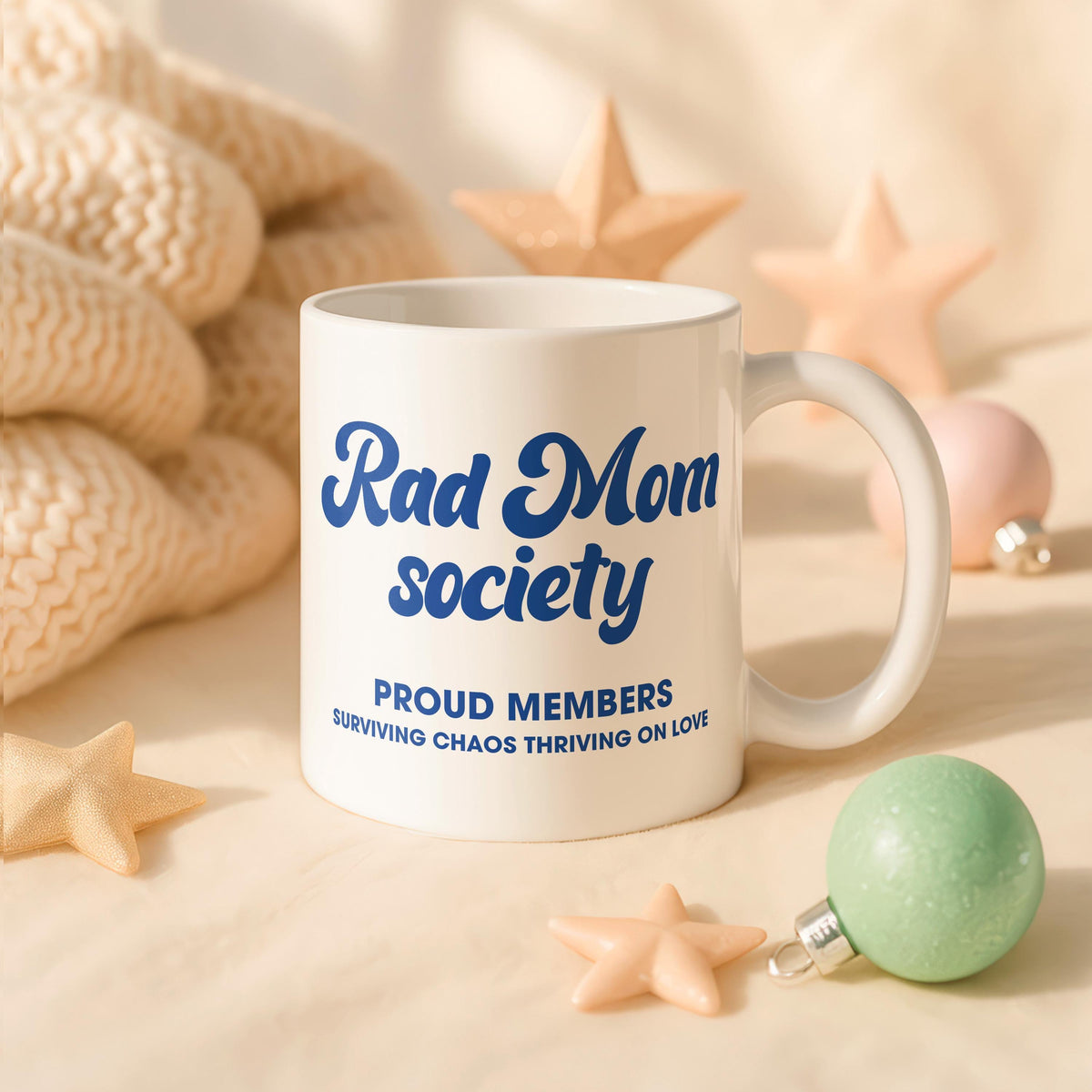 Rad Mom Society Ceramic Mug