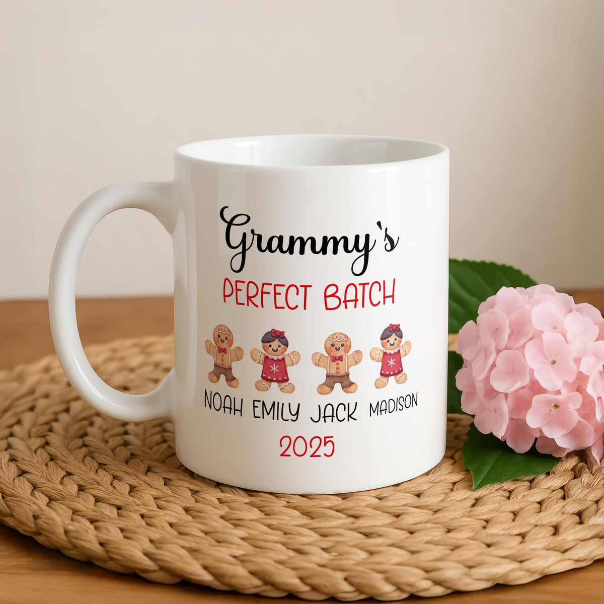 Personalized Grammy’s Perfect Batch Ceramic Mug