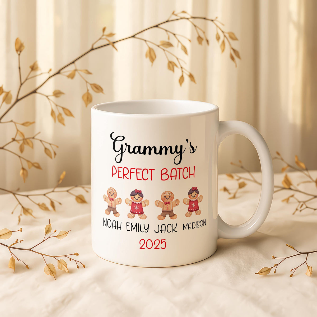 Personalized Grammy’s Perfect Batch Ceramic Mug