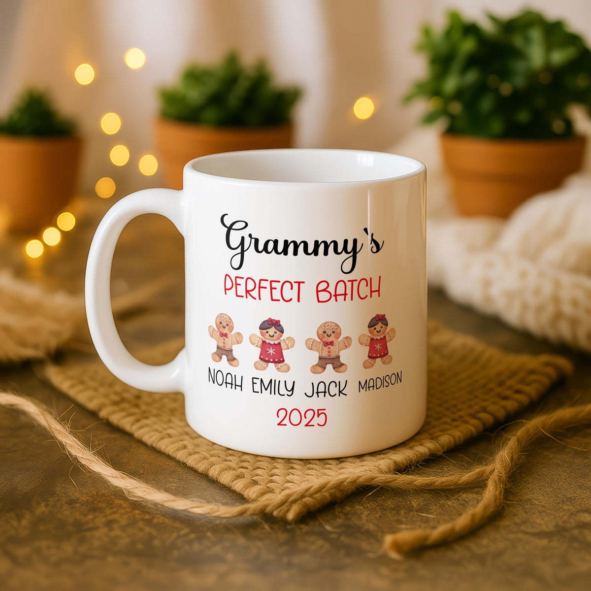 Personalized Grammy’s Perfect Batch Ceramic Mug