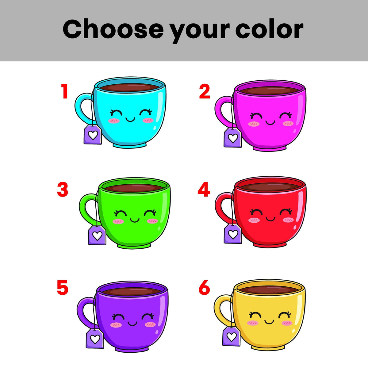 Personalized Best-Tea Ceramic Mug, Custom Friendship Coffee Cup