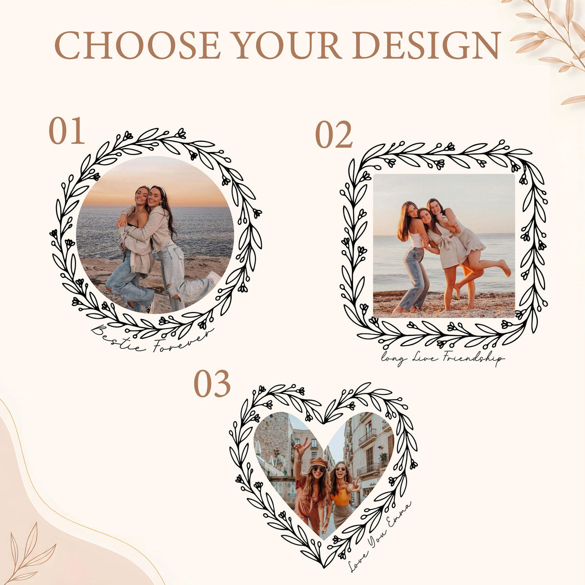 Personalized Photo Ring Dish, Custom Ceramic Jewelry Tray with Picture