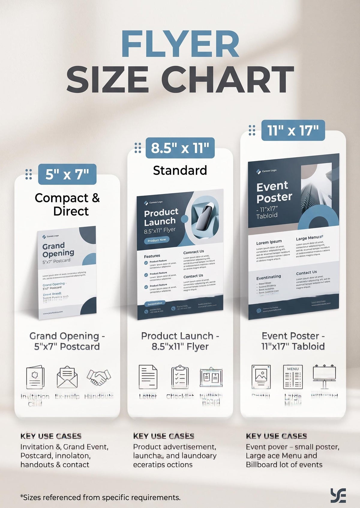 Custom Political Campaign Flyer Printing, Personalized Vote Brochure (Full Color)