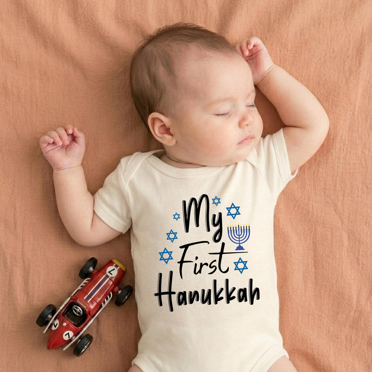 My First Hanukkah Shirt, Chanukah Baby Bodysuit, Hanukkah Gift Tee