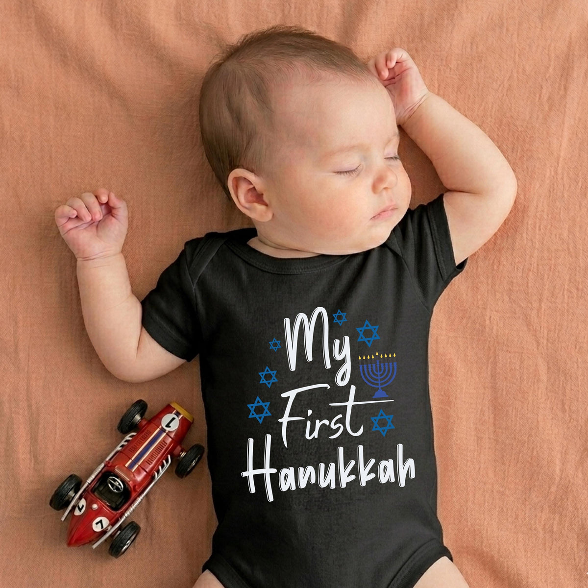 My First Hanukkah Shirt, Chanukah Baby Bodysuit, Hanukkah Gift Tee