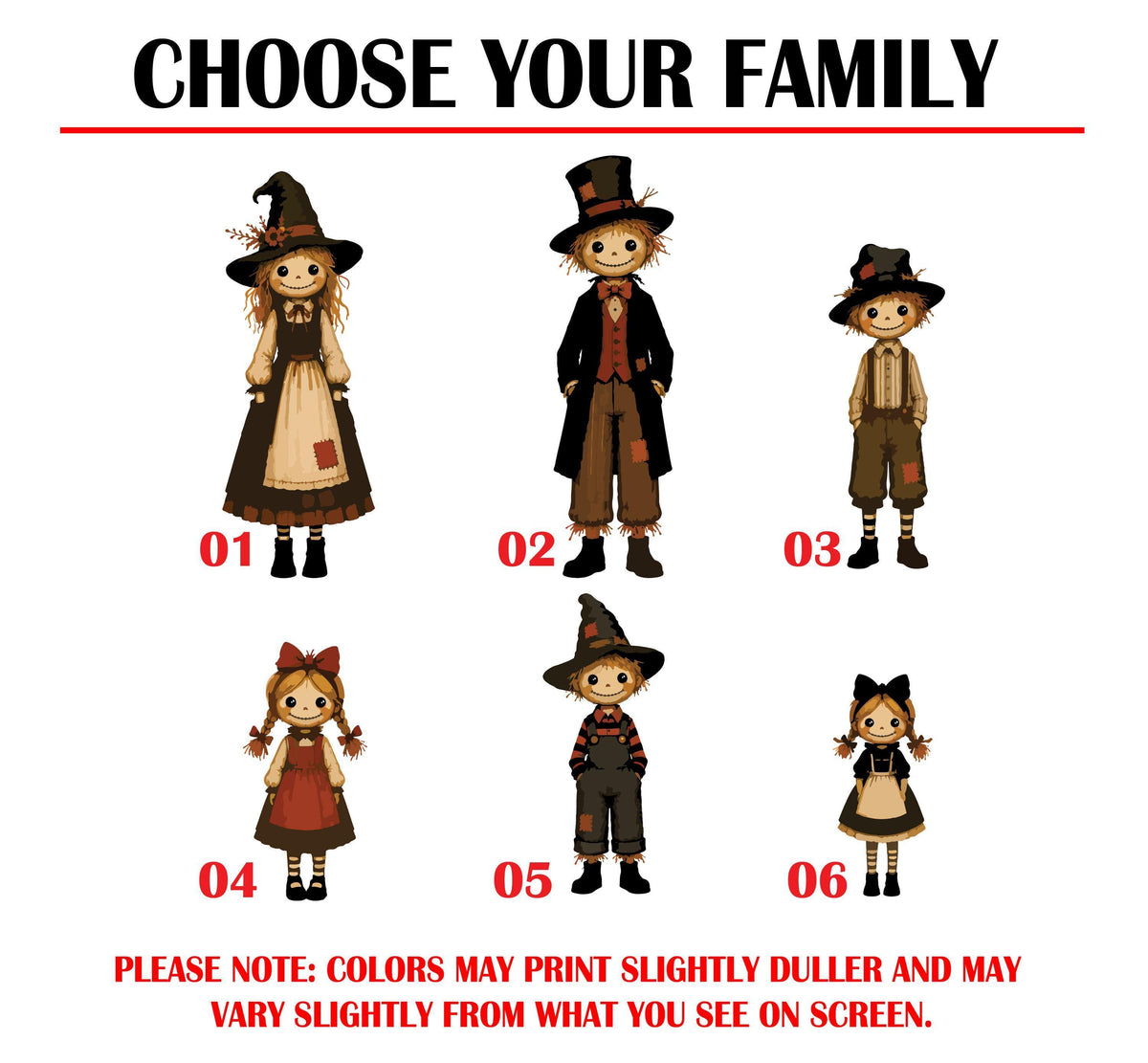 Personalized Scarecrow Family Halloween Doormat, Spooky Fall Welcome Mat, Haunted House Front Porch Decor