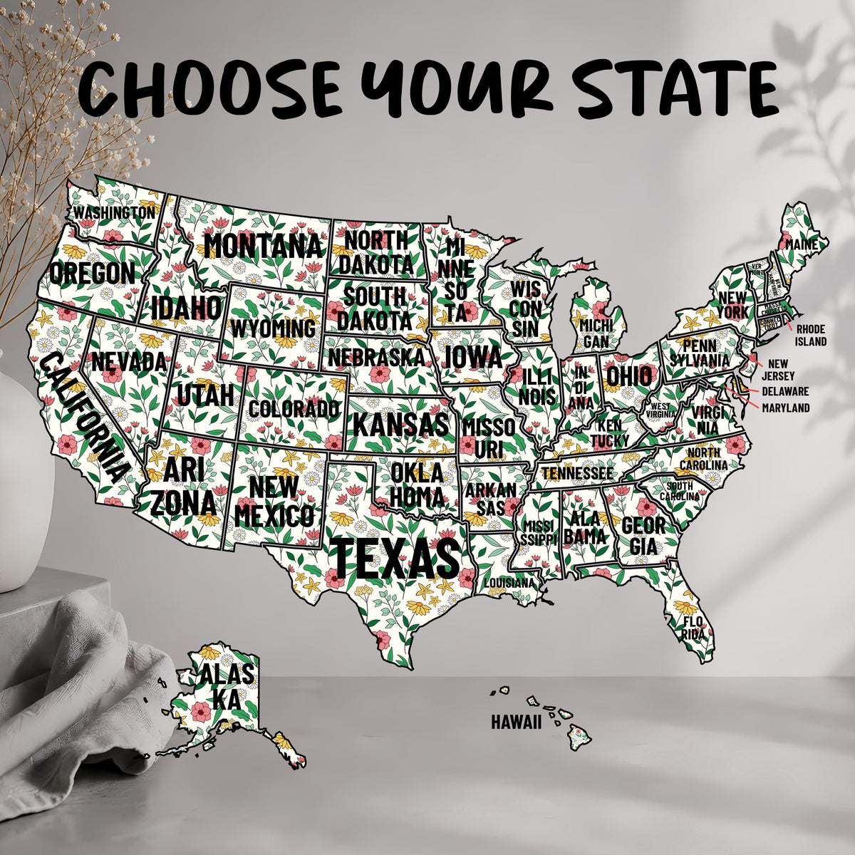 Long Distance Best Friend Mug, Miles Apart But Close At Heart Custom State Coffee Cup