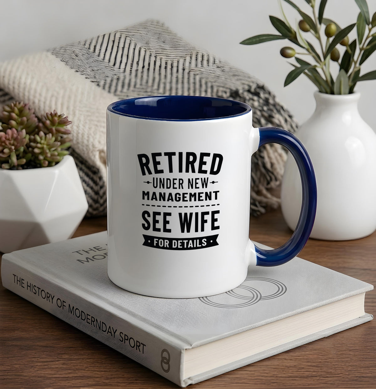 Funny Retirement Mug, Retired Husband Gift, Funny Gift for Retired Men