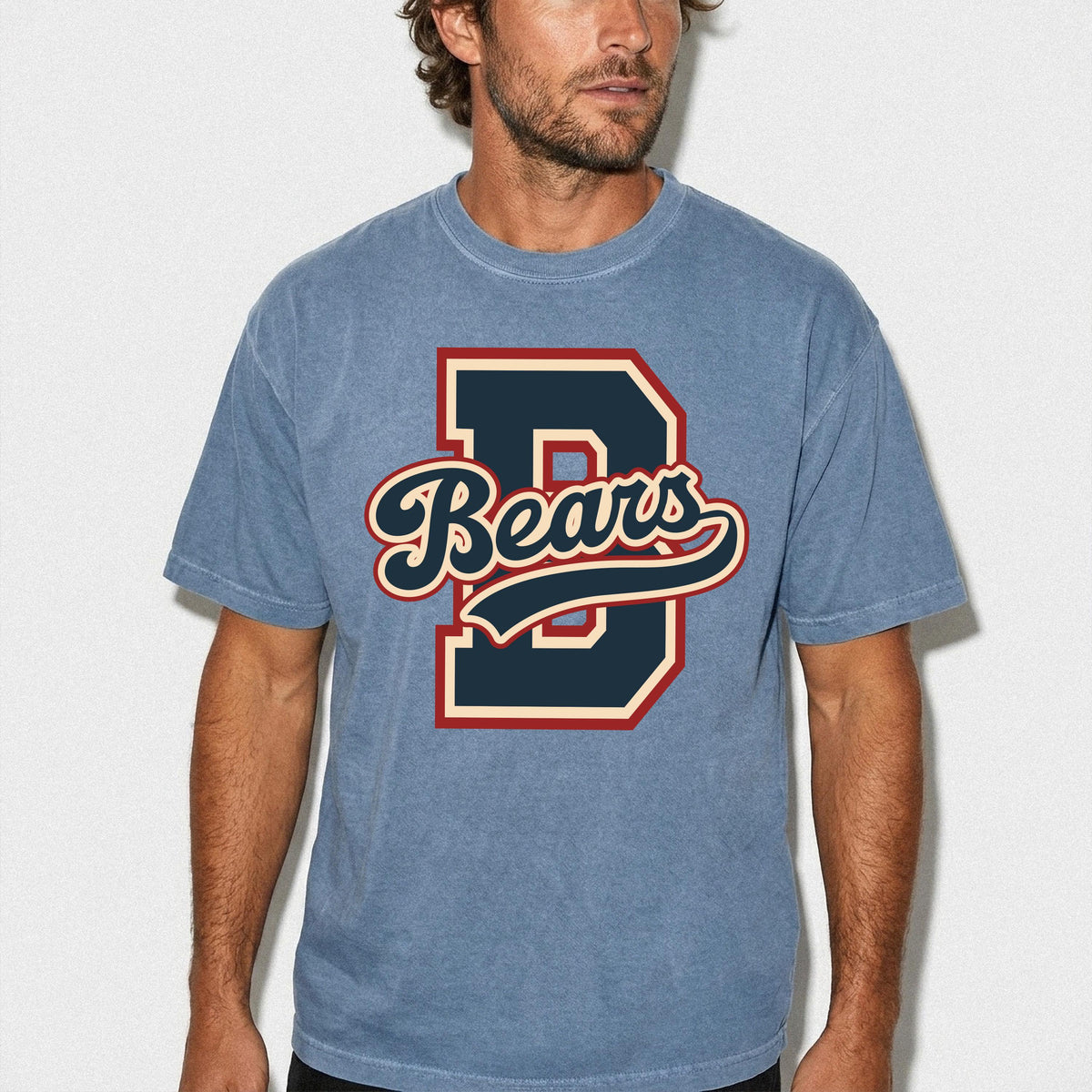 Personalized School Initial and Team Name Shirt