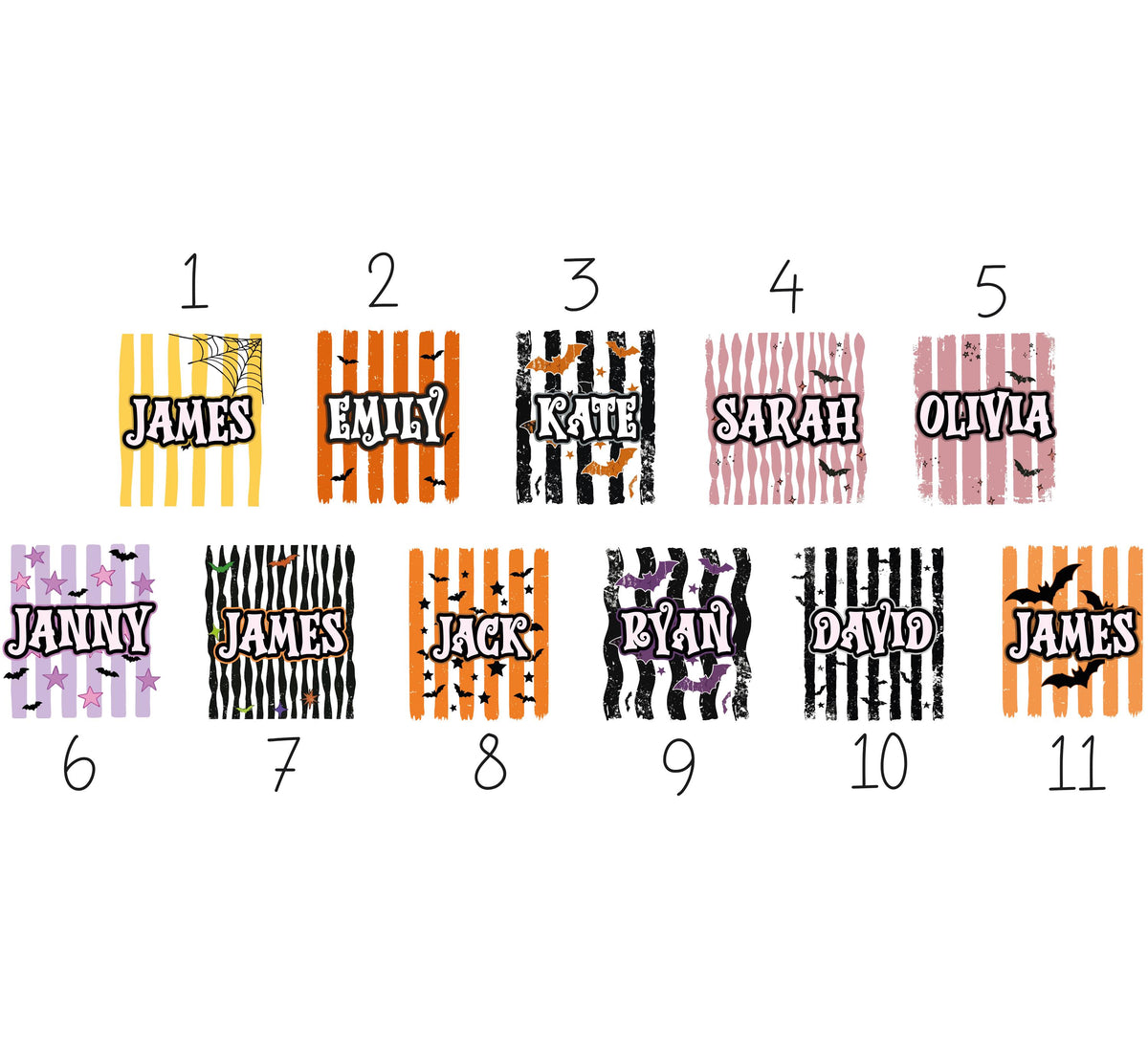 Personalized Halloween Tote Bag, Spooky Season Kids Gift Bag, Trick or Treat Matching Totes