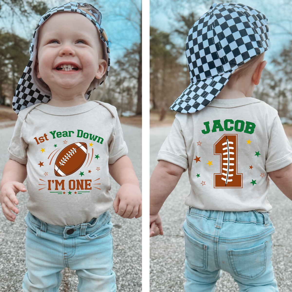 Personalized Football Birthday Family Shirt