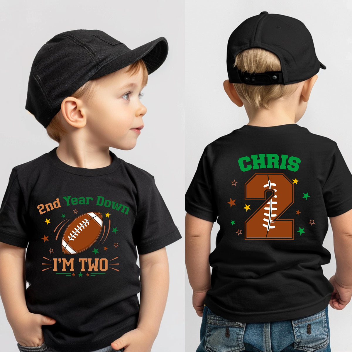 Personalized Football Birthday Family Shirt