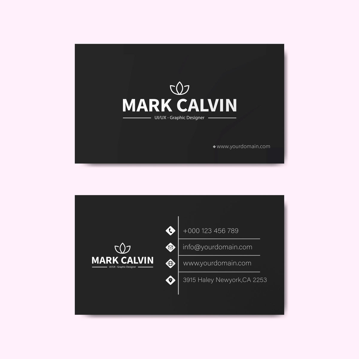 Custom Business Cards, Full-Color Printing, Professional Branding (3.5" x 2")