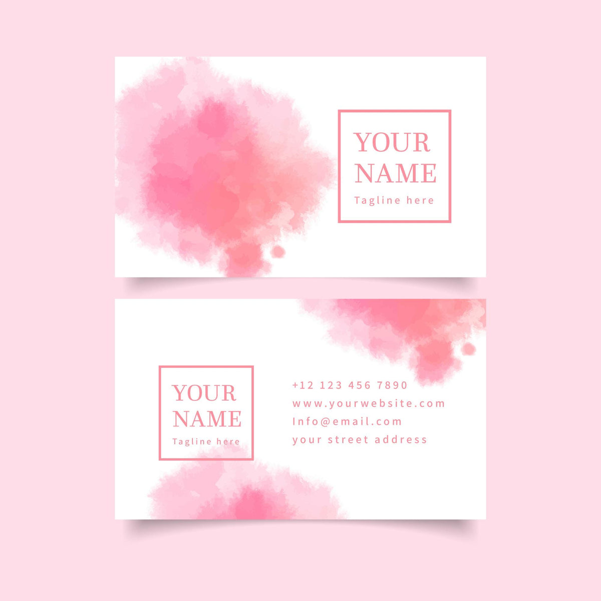 Custom Business Cards, Full-Color Printing, Standard Size (3.5" x 2")