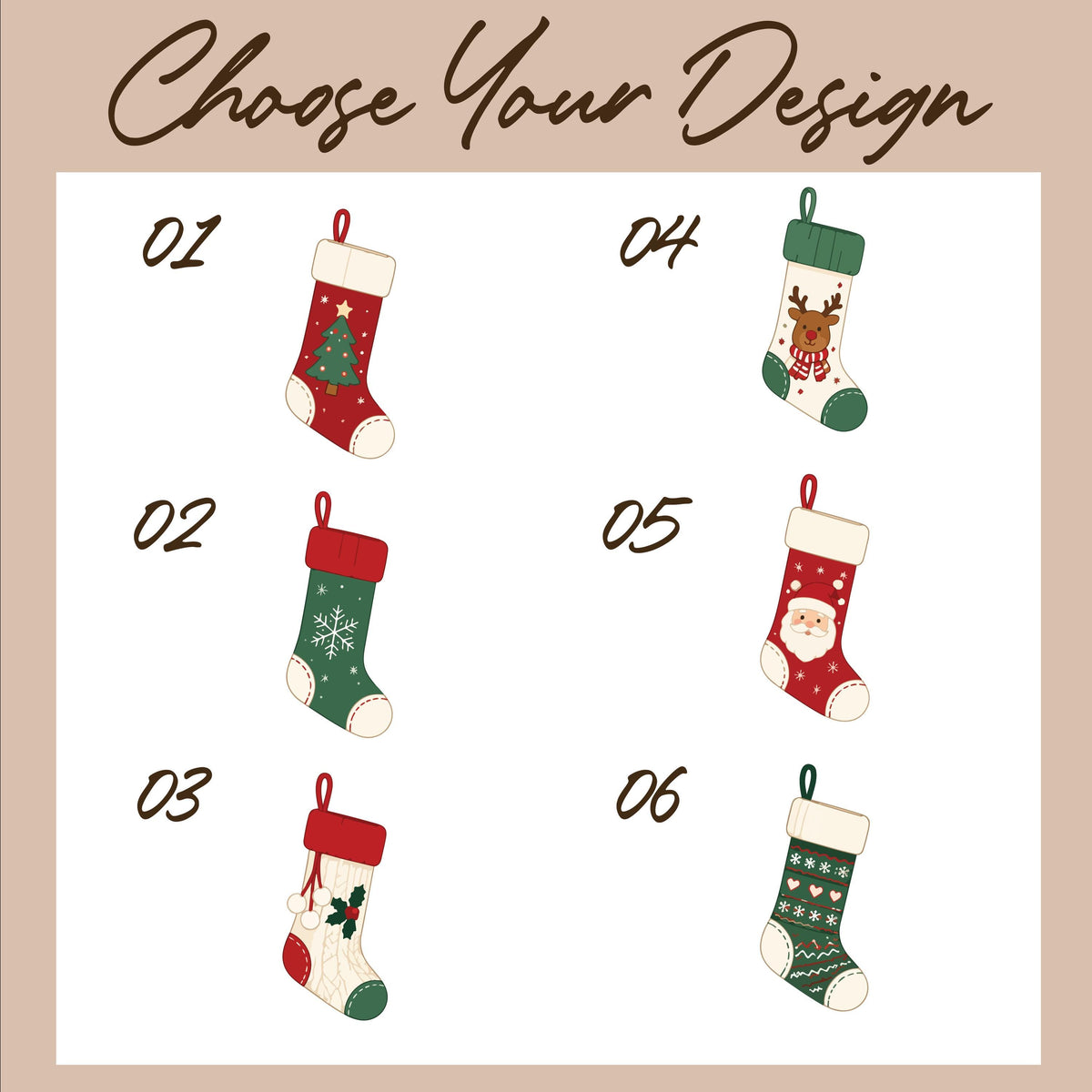 Personalized Family Christmas Ornament, Custom Stocking Names Bauble, Holiday Keepsake, Festive Tree Decor, Family Gift 2026