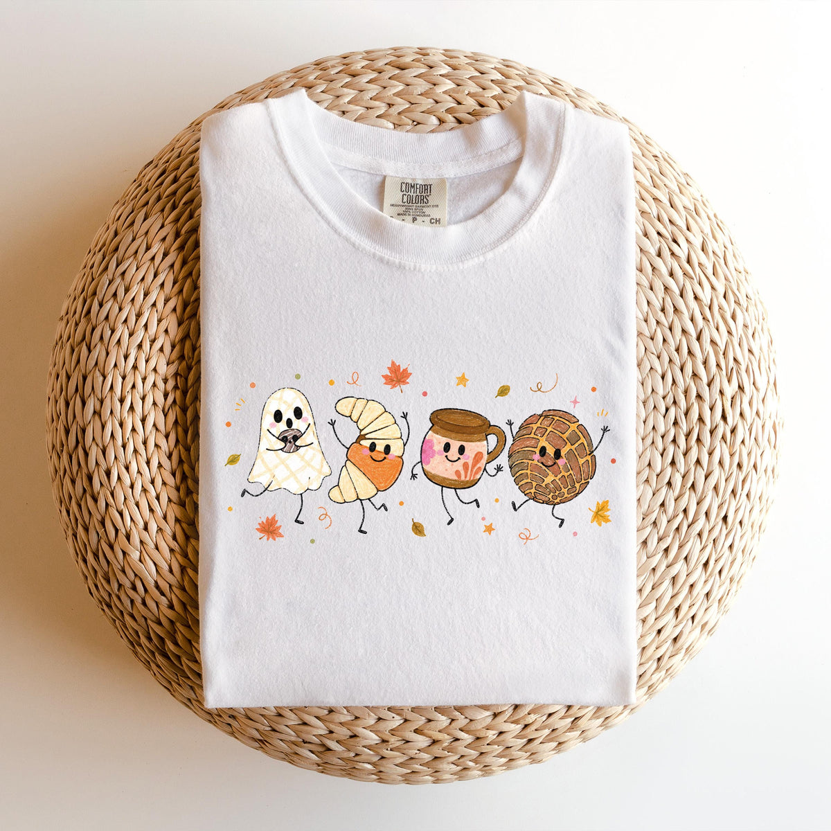 Pantasmas Ghost Comfort Colors® Shirt, Latina Spooky Season Tee, Mexican Halloween Long Sleeve