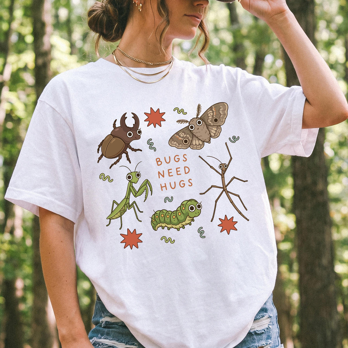 Bugs Need Hugs Graphic Shirt