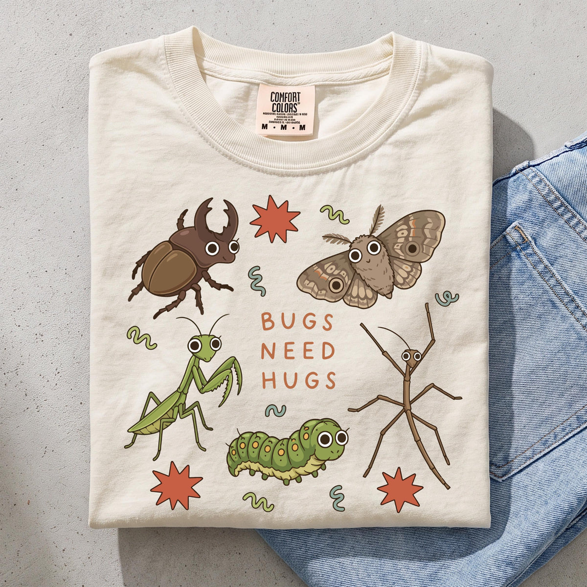 Bugs Need Hugs Graphic Shirt