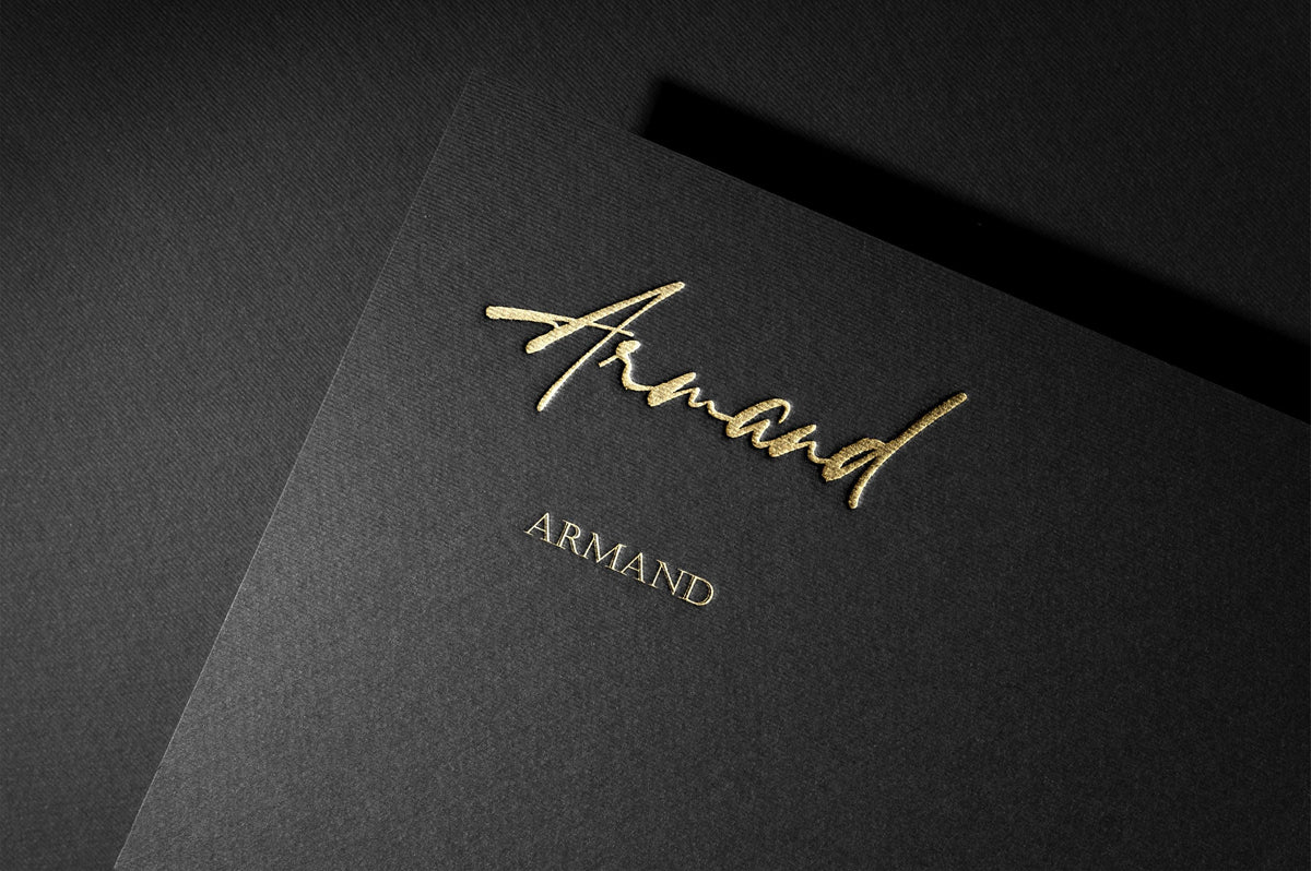 Custom Gold Foil Cards, Elegant Wedding Favors, Branding Tags (Square)