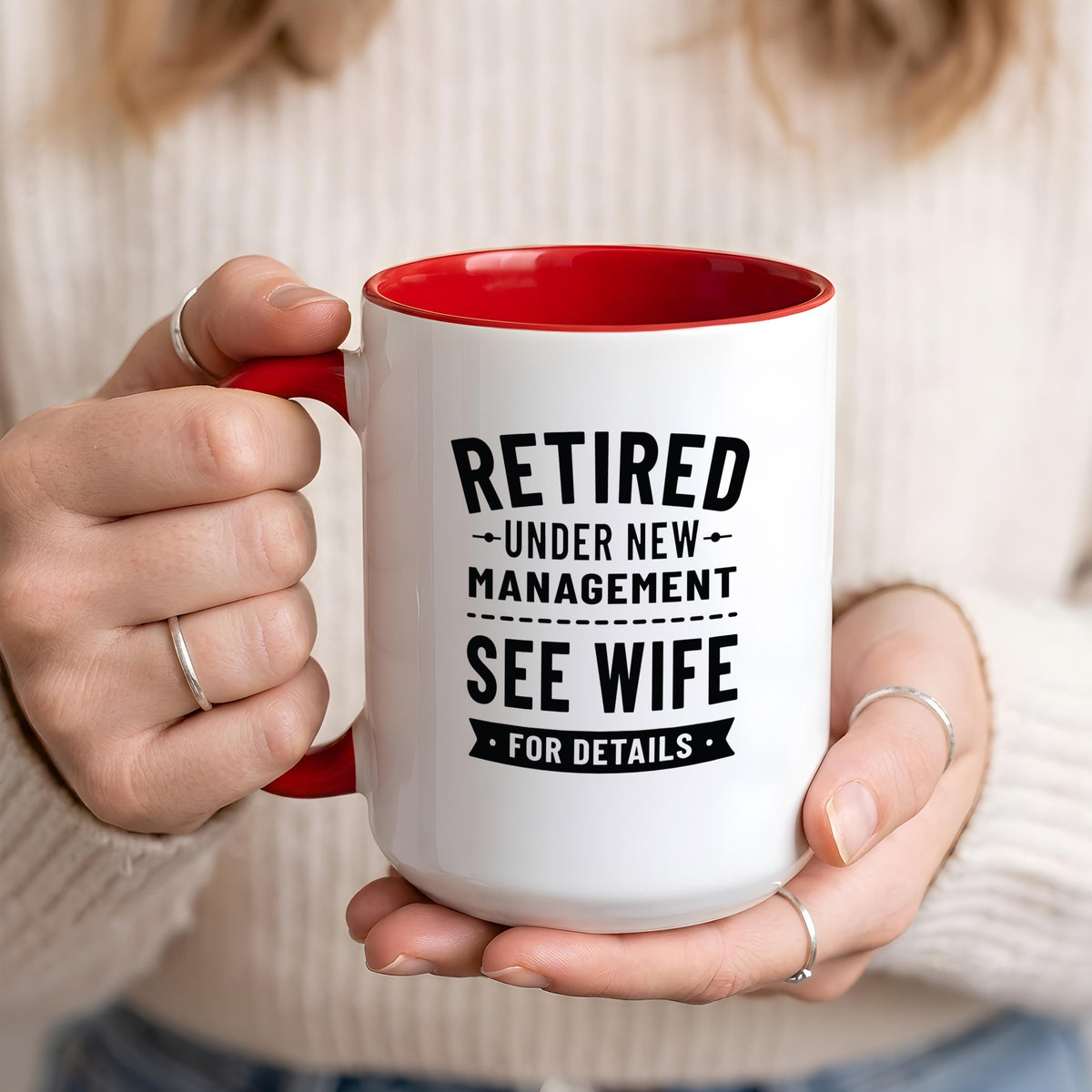 Funny Retirement Mug, Retired Husband Gift, Funny Gift for Retired Men