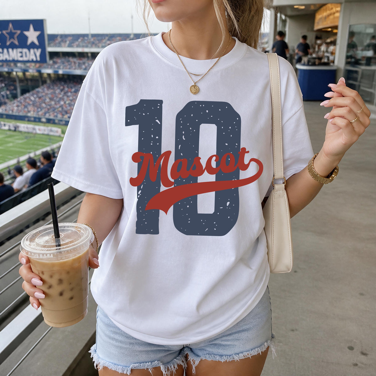 Personalized School Name and Number Shirt