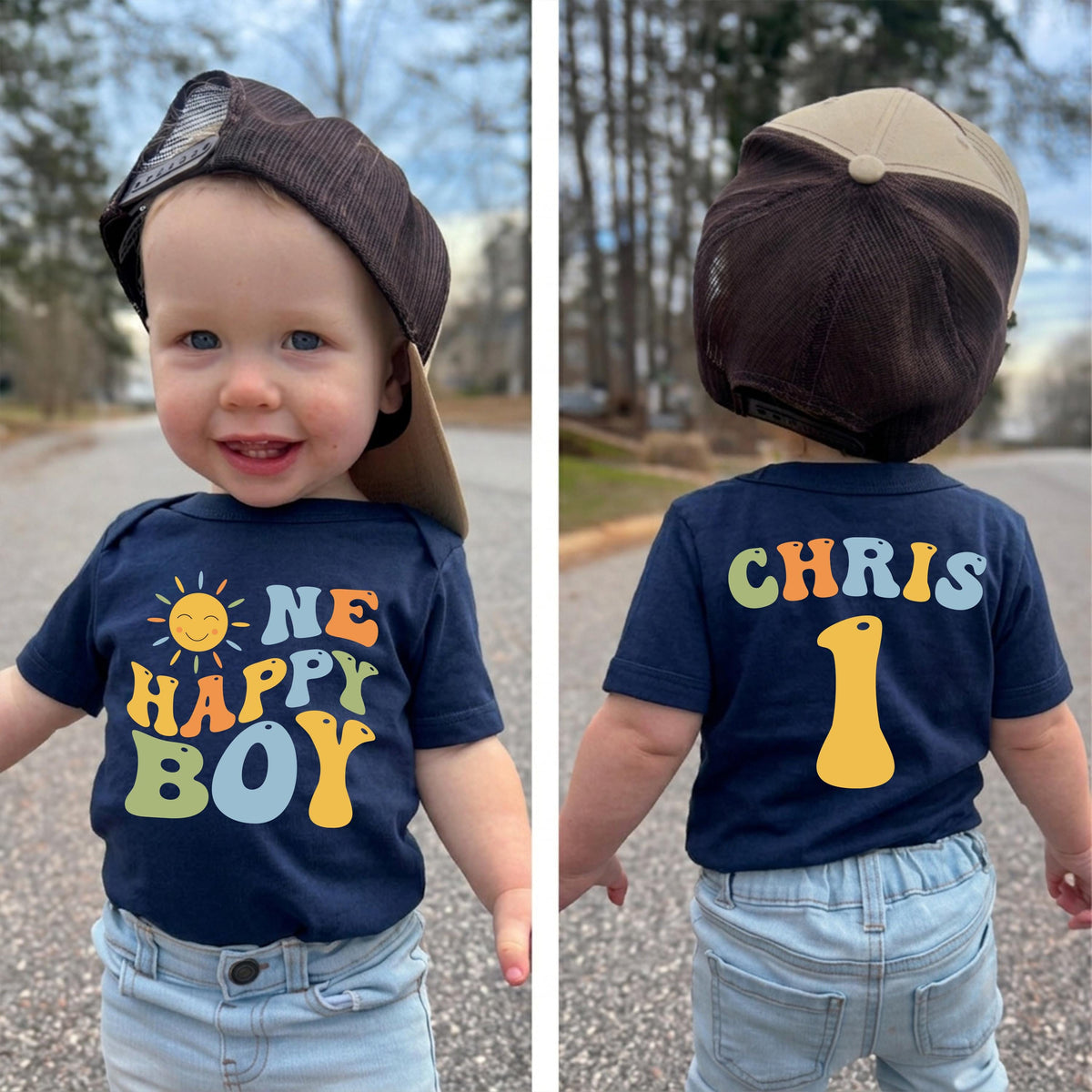One Happy Family Birthday Shirt