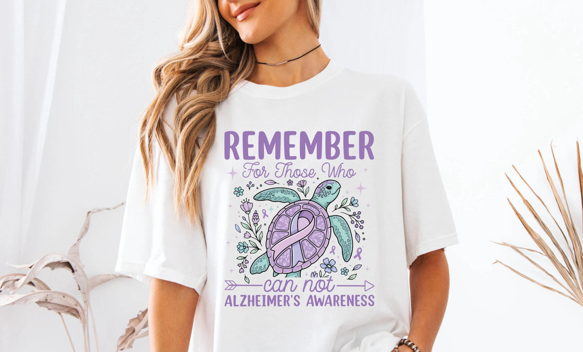 Comfort Colors® Alzheimer Awareness Shirt, Dementia Fighter Tee, Alzheimer Family Support