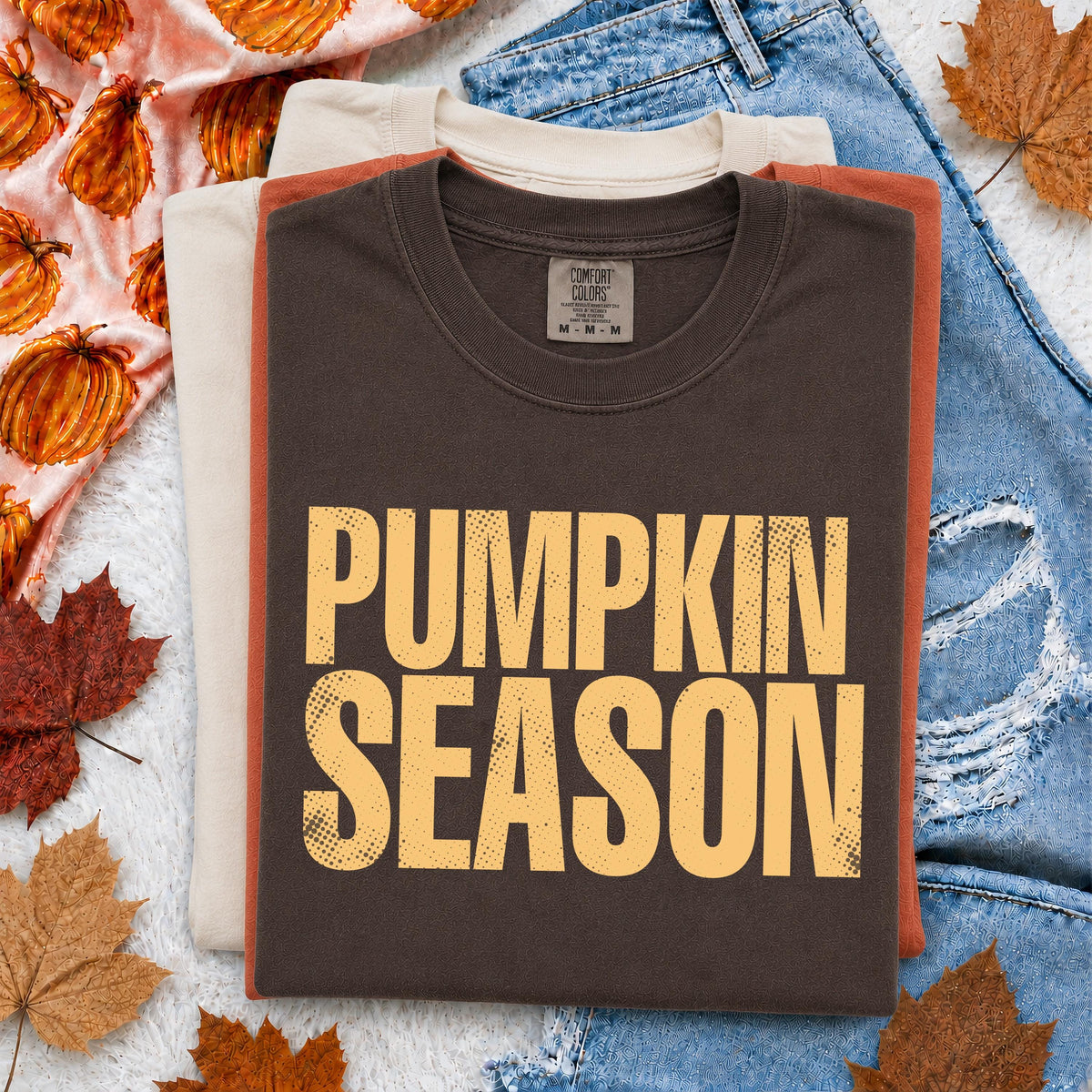 Fall Quotes Comfort Colors® Shirt, Custom Fall Long Sleeve, Funny Thanksgiving Group Matching Tees