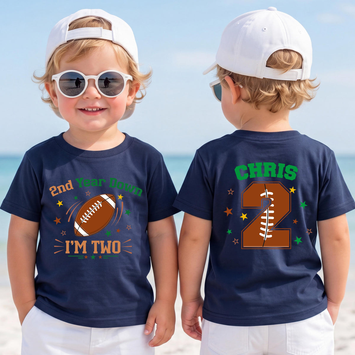 Personalized Football Birthday Family Shirt