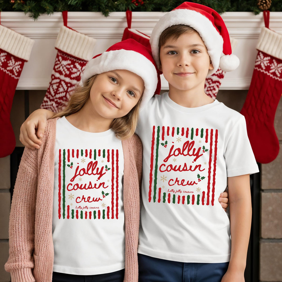 Cousin Crew Christmas Sweatshirt, Merry Christmas Family Tees, Xmas Cousins Matching Shirt