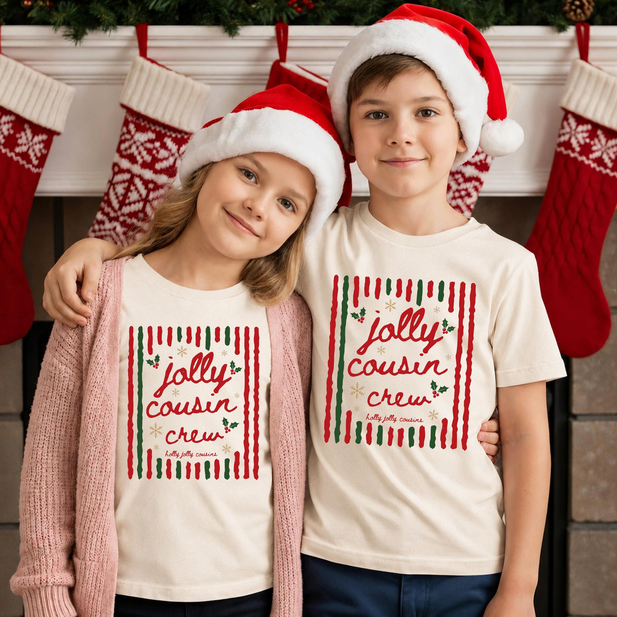 Cousin Crew Christmas Sweatshirt, Merry Christmas Family Tees, Xmas Cousins Matching Shirt