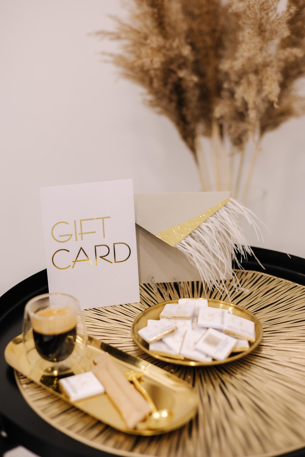 Custom Gold Foil Cards, Elegant Wedding Favors, Branding Tags (Square)