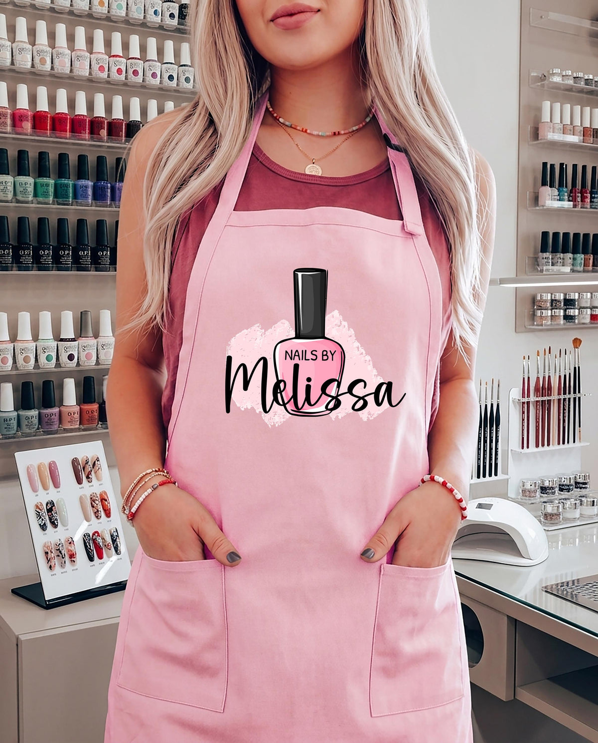 Personalized Nail Artist Apron