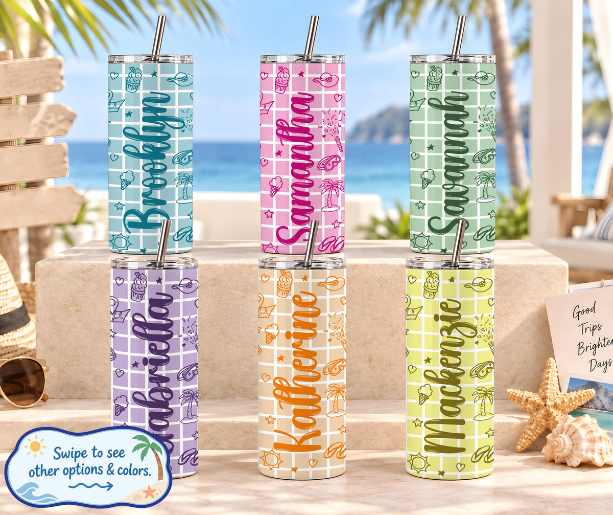 Personalized Milestone Birthday Tumbler, 20 oz