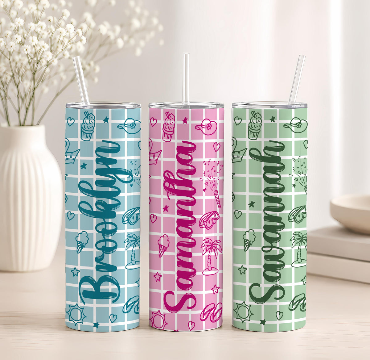 Personalized Milestone Birthday Tumbler, 20 oz